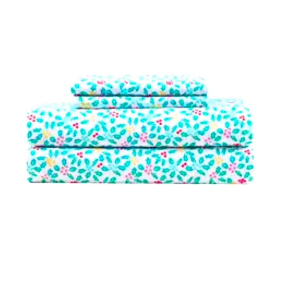 Fun Holly Microfiber Sheet Set